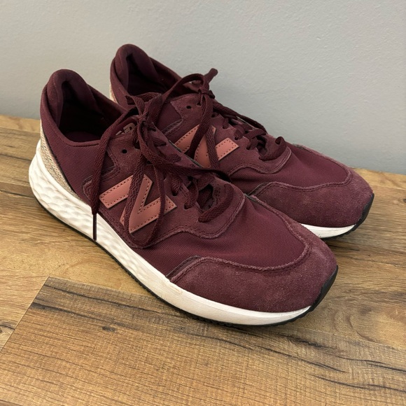 New Balance Shoes - New Balance Fresh Foam X70 Suede Running Shoes Sneakers WSX70BH1 Women's